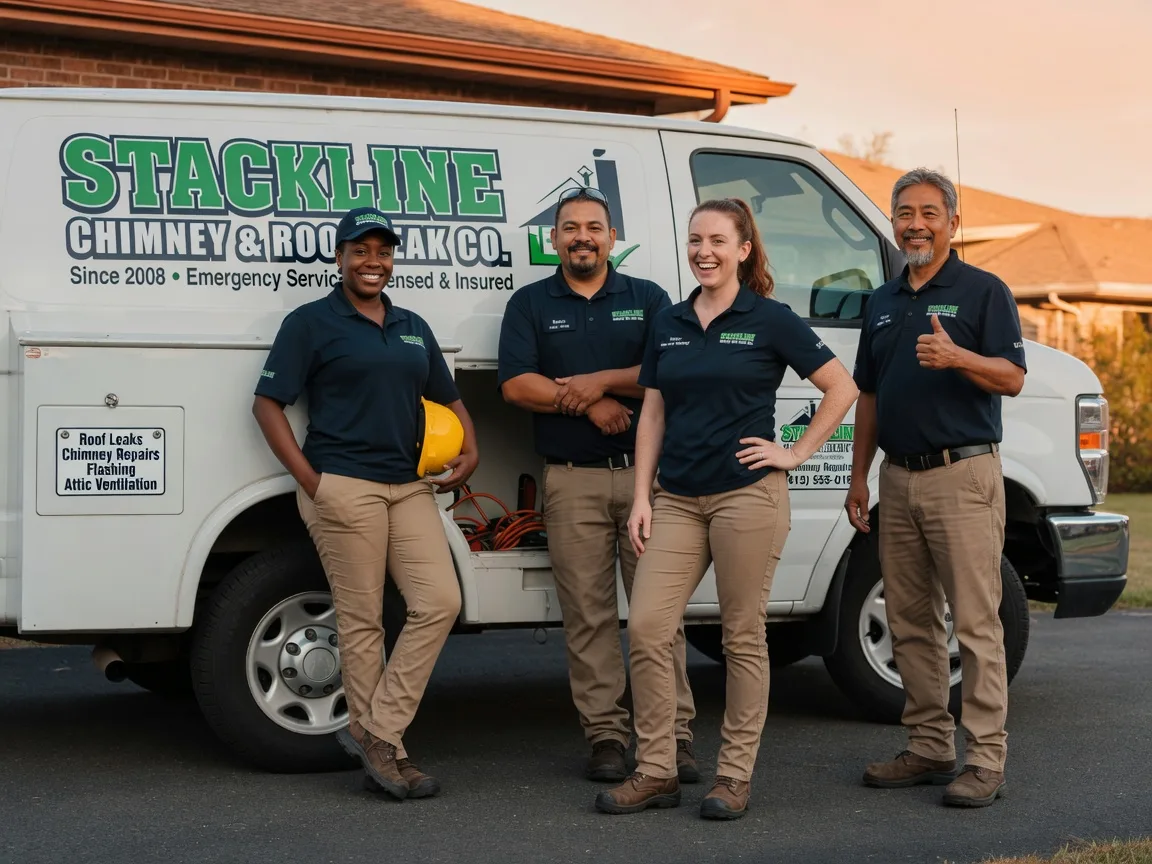 Chimney flashing repair company in Charles City, VA